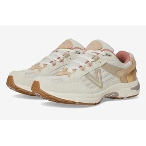 Womens Vionic 23Walk 2.0 Cream/sand Suede Walking Shoes Sneakers Size 12 Support